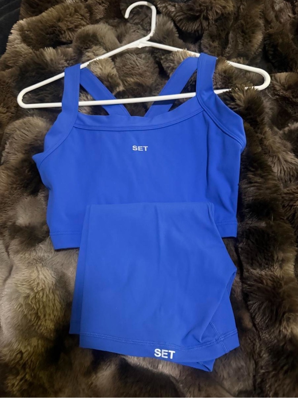 SET Active Bright Blue Athletic Set Small